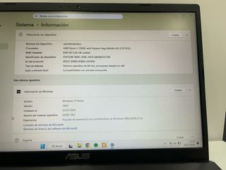 ASUS VivoBook 15” Ryzen 5 512GB SSD
