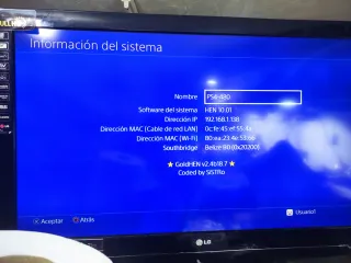PS4 Fat 1TB Nero versione 10.01 + disco extra