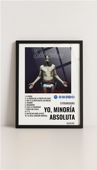 Cuadro Extremoduro Yo, Minoría Absoluta