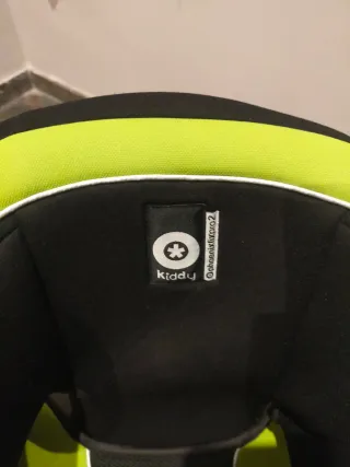 Silla de coche Kiddy Negra y Verde