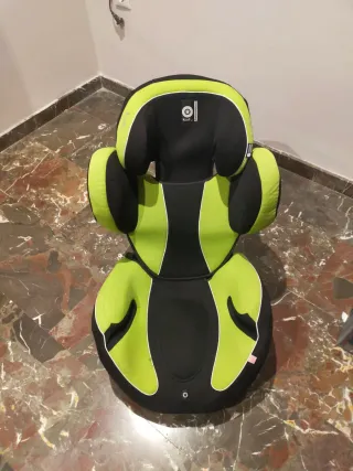 Silla de coche Kiddy Negra y Verde