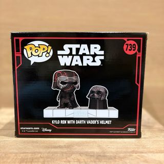 Caja Dañada Funko Pop 739 Kylo Ren con Darth Vader