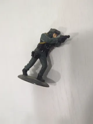 Figurita Plomo GSG 9 Alemán