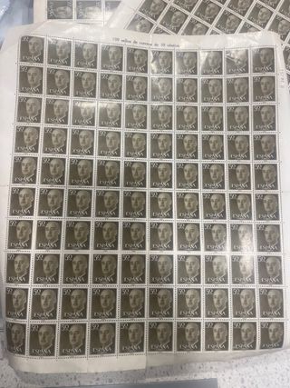 Sellos Franco 50 céntimos España