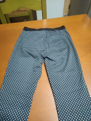 Pantaloni donna fantasia geometrica