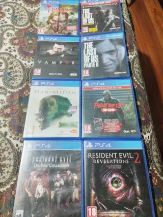 PS4 Juegos Terror: Vampyr, Dead Island, TLOU