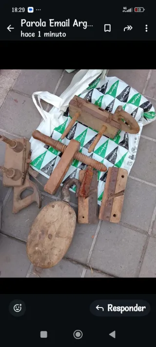 Antichi strumenti di falegnameria