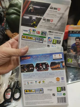 Lote 4 Juegos PS3 Fútbol: FIFA PES leer