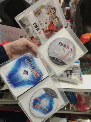 Lote 4 Juegos PS3 Fútbol: FIFA PES leer