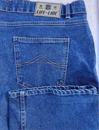 Pantalones vaqueros baggy azules