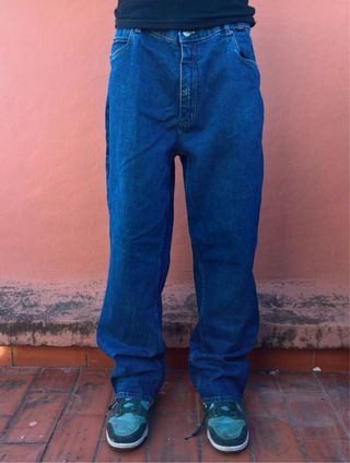 Pantalones vaqueros baggy azules