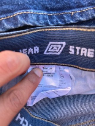 Pantalones vaqueros baggy azules