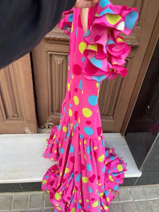 Traje de flamenca niña talla 130 Nose edad