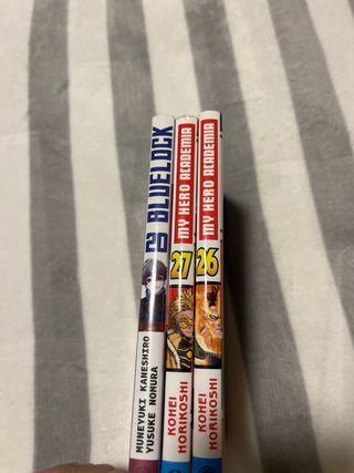 Pack 3 Mangas My Hero Academia y Bluelock