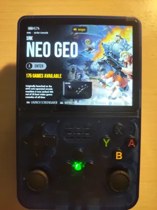 Consola Portátil Game Master R36S Azul