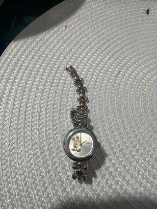 Reloj Disney Mickey Mouse Dorado y Plateado