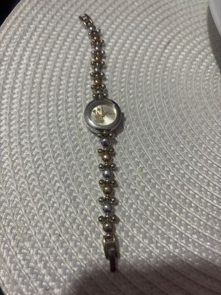 Reloj Disney Mickey Mouse Dorado y Plateado