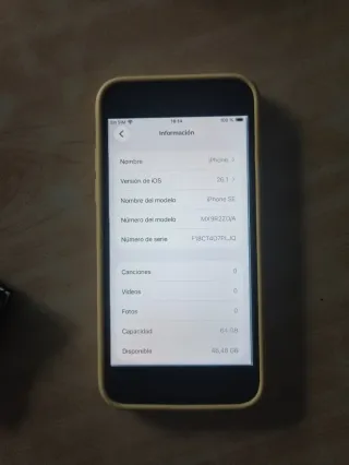 iPhone SE 2020 64GB Negro Impecable