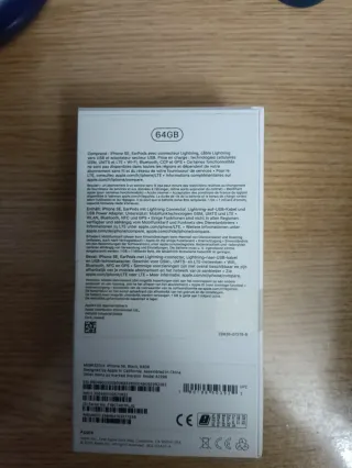 iPhone SE 2020 64GB Negro Impecable