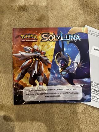 Pokémon Sol Nintendo 3DS PAL España