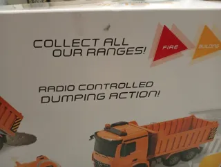 Camión Mercedes Arocs teledirigido con Volquete