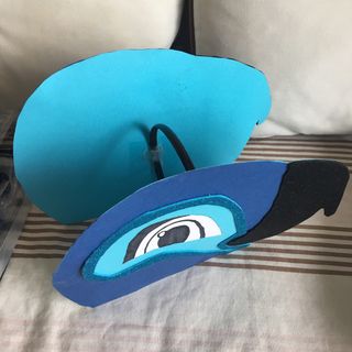 Disfraz Loro Blu Película Río Talla XS