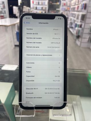 iPhone XR 64GB Negro