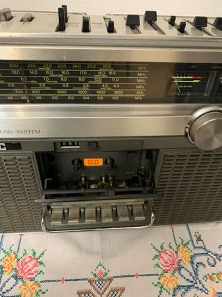Boombox JVC RC-828JW RADIO cassette