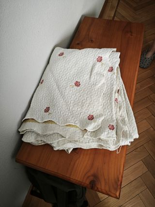 Edredón y colcha cama 135