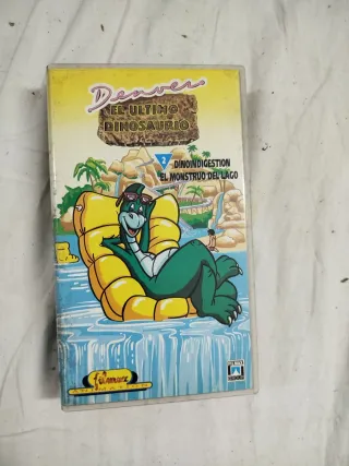 6 Películas VHS Disney, Denver, Dragon Ball Z, Bab