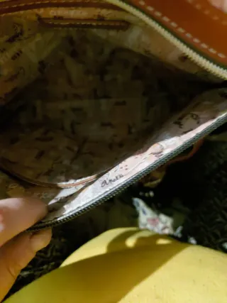 Mochila Anekke Antirrobo Marrón Multicolor