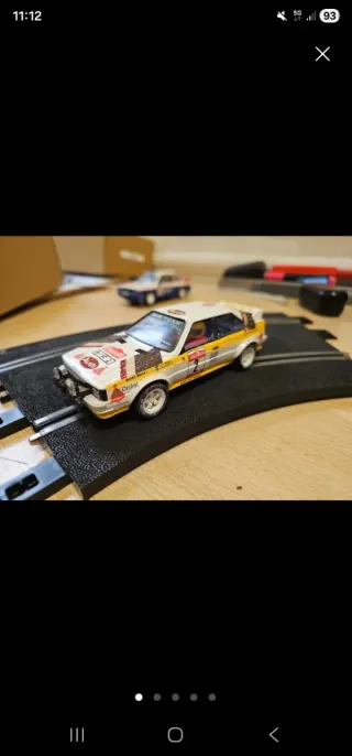 Porsche Carrera y Audi Quattro Scalextric