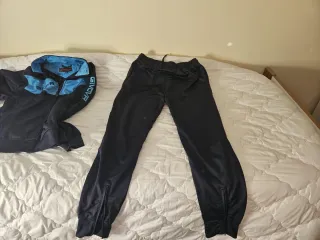 Tuta Givova M nera/blu ottime condizioni