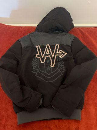 Anorak IKKS Negro con Capucha Talla 12