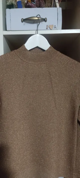 Jersey canales tostado talla 38