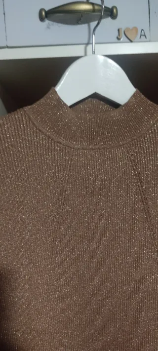 Jersey canales tostado talla 38