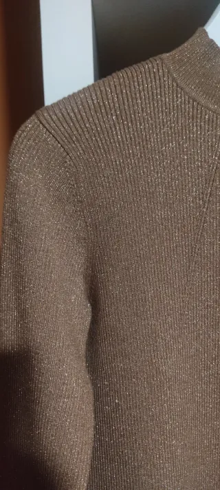 Jersey canales tostado talla 38