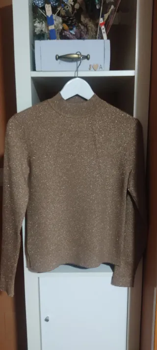 Jersey canales tostado talla 38