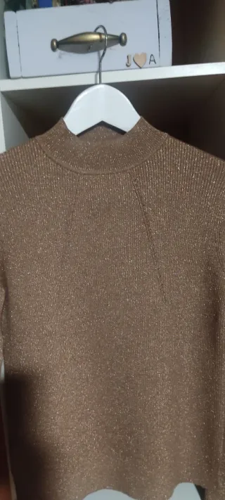 Jersey canales tostado talla 38