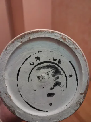 Jarrón Griego antiguo vintage Cerámica