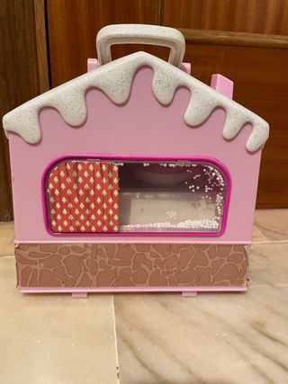 Casa de muñecas plegable Nieve
