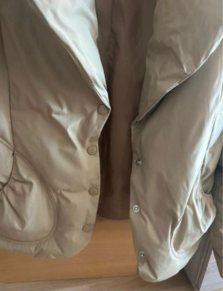 Abrigo Zara Beige Talla XL