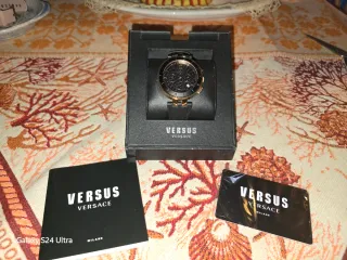 Orologio Cronografo Versus Versace Nero Oro