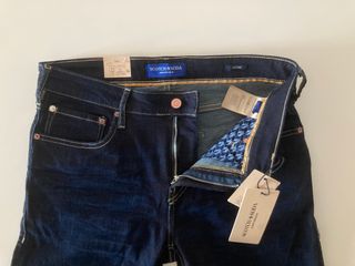 Scotch & Soda Skim. Pantalón vaquero azul. W32 L32