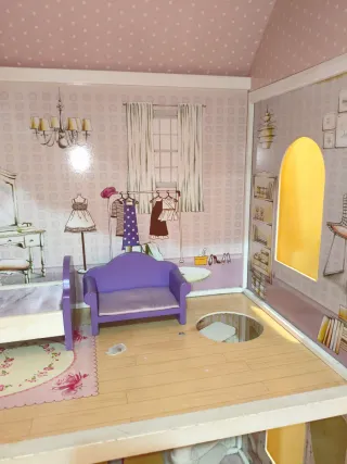 Casa de muñecas 3 pisos