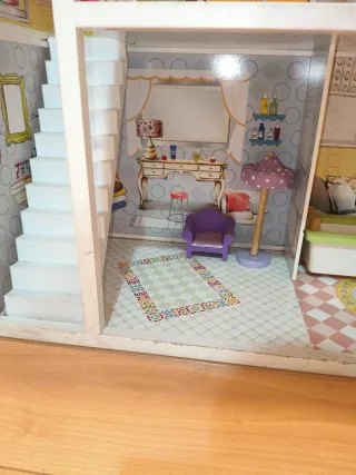 Casa de muñecas 3 pisos