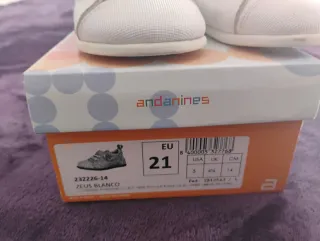 Lote Zapatos Niña Talla 21