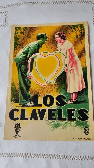 Programa cine Los Claveles 1936