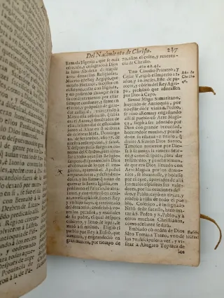 Libro antiguo Cronicron cristiano año 1679 Madrid