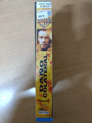 VHS Daño Colateral Arnold Schwarzenegger